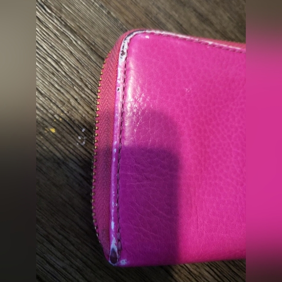 MARC BY MARC JACOBS gold and pink/Fuisha color Leather Wallet - Picture 5 of 16